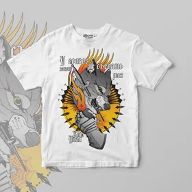 Футболки с полной запечаткой: III flame wolf F